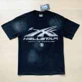 25ss Summer New American Style Trendy Brand Hell Star Unisex Couple's Oversized Loose Pullover Short Sleeve T-Shirt Tee