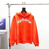 25ss European and American trendy brand overseas edition heavyweight hoodie, trendy couple's spider web Sp5der sweatshirt, cross-border bestseller