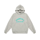 New autumn and winter FOG ICON sub-line logo letter crew neck pullover sweatshirt, unisex fleece hoodie