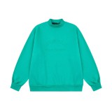 New autumn and winter FOG ICON sub-line logo letter crew neck pullover sweatshirt, unisex fleece hoodie