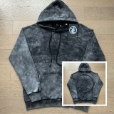 Autumn Hell Star New European and American Trendy Brand Washed Vintage Hoodie for Men, Women, Teenagers, and Couples