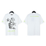 25ss cross-border American fashion brand Hellstar high street loose street casual pure cotton short-sleeve T-shirt unisex