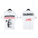 25ss cross-border American fashion brand Hellstar high street loose street casual pure cotton short-sleeve T-shirt unisex
