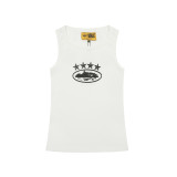 Corteiz Alcatraz American Fashion High Street Basic Printed Vest Street Sports Casual Unisex Top