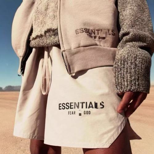 Cross-border trade FOG ESSENTIALS American fashion brand loose high street embossed casual shorts for men and women