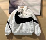 New autumn and winter TN stand-collar cotton jacket, Korean style fashionable couple's coat, youth warm and versatile fashion item