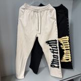 Cross-border foreign trade MIXED EMOTION American style trendy brand high street rhinestone loose hoodie sweatshirt unisex set