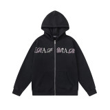 Trapstar's new rainbow gradient letter tiger head embroidery unisex hooded sports sweatshirt and jogger pants set