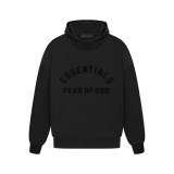 25ss cross-border foreign trade high-end version European and American trendy brand flocking FOG sub-line ESSENTIALS men's and women's tops