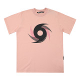 Popular cross-border e-commerce brand Palmt: New summer short-sleeve T-shirt with round neck, letter print, unisex, loose fit, European and American style