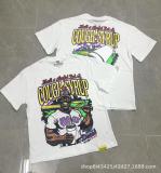 Cross-border American fashion brand THAT'S COUGH street print loose casual couple's T-shirt high quality