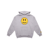 DREW ICON Smiling Sunflower Print Justin Bieber Trendy Unisex Casual Loose Hoodie Sweatshirt