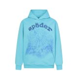 25ss cross-border foreign trade Sp555der American-style trendy brand foam letter full rhinestone hoodie sweatshirt and pants for men and women