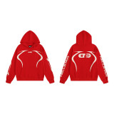 25ss cross-border foreign trade Hellstar American-style trendy brand high street loose-fitting unisex hoodie and casual pants set