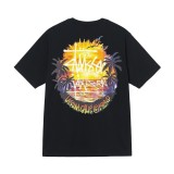 6STU New T-Shirt for Men and Women, Short Sleeve T-Shirt with Cow Print, Loose Fit, 230g, Summer Tee