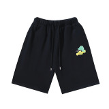 High-quality OFF-WHITE American streetwear brand brushed graffiti arrow shorts, summer casual shorts for men and women