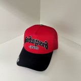 Cross-border European and American trendy brand God&speed skull letter embroidered baseball cap, curved brim cap, unisex outdoor cap