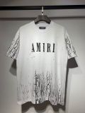 25ss Summer New AM1R1 European and American Trendy Brand Short Sleeve Letter Print Loose High Street Casual Unisex T-Shirt