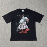 American fashion brand WARREN-LOTAS skull demon grim reaper street style printed short-sleeve casual T-shirt for men and women couples