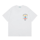 Cross-border Casablanca summer new style Casablanca LOGO printed unisex loose short-sleeve T-shirt trendy