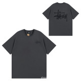 Dropshipping trendy brand short-sleeve T-shirt with dice lettering, basic style, American-style couple's summer outfit