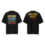 GALLERY DEPTTIDE correct version creative print washed European and American ins super popular trendy brand loose short-sleeve T-shirt