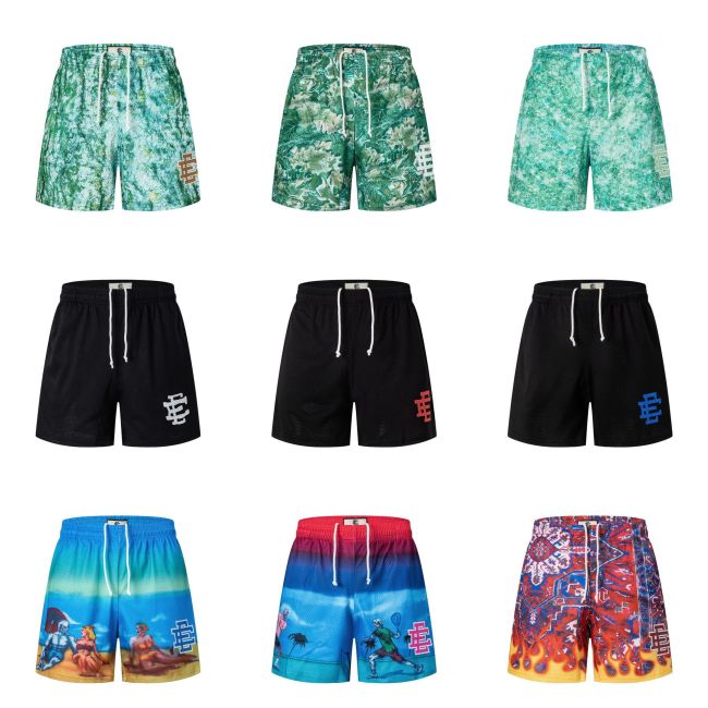 Cross-border foreign trade Eric Emanuel European and American trendy brand mesh shorts, American-style breathable basketball sports shorts for men
