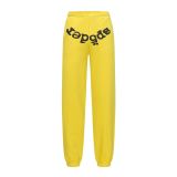25ss cross-border foreign trade Sp555der American-style trendy brand foam letter full rhinestone hoodie sweatshirt and pants for men and women