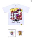 High street fashion brand COUGH SYRUP American minimalist T-shirt, casual loose-fitting short-sleeve summer unisex base shirt