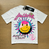 25ss Summer New American Style Trendy Brand Hell Star Unisex Couple's Oversized Loose Pullover Short Sleeve T-Shirt Tee