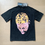 Summer new foreign trade European and American trendy brand Hell Star unisex large size loose pullover casual short-sleeve T-shirt