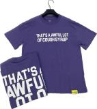 Cross-border American fashion brand THAT'S COUGH street print loose casual couple's T-shirt high quality
