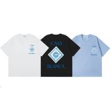 Cross-border summer new trendy Casablanca short-sleeve letter logo printed unisex T-shirt