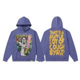New cross-border 25ss American streetwear brand COUGH SYRUP hoodie, casual loose-fit men's clothing