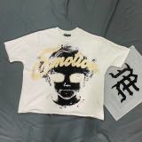 Cross-border foreign trade MIXED EMOTION American fashion brand Angel high street rhinestone bat sleeve loose short-sleeve T-shirt for men