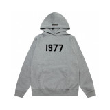 25ss cross-border foreign trade high-end version European and American trendy brand flocking FOG sub-line ESSENTIALS men's and women's tops