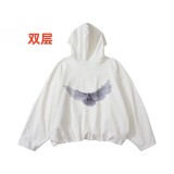 Correct version of KANYE Kanye West's three-party collaboration peace dove short-sleeve T-shirt, casual American high street hooded sweatshirt for men and women