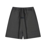 FOG ICON European and American fashion brand 24SS silicone letter logo casual shorts summer loose-fitting shorts for men and women