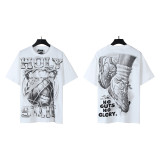 25ss cross-border American fashion brand Hellstar high street loose street casual pure cotton short-sleeve T-shirt unisex