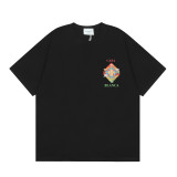 Cross-border summer new trendy Casablanca short-sleeve letter logo printed unisex T-shirt