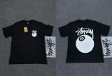 New cross-border men's and women's short-sleeve T-shirts, summer men's loose 230g heavy silk screen printed T-shirts