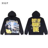 25ss American streetwear brand GOD high street rock band washed vintage streetwear hoodie sweatshirt top for men