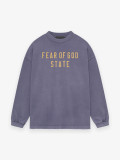 FOG ICON New Autumn/Winter Trendy Brand Fleece-Lined Letter Print Crew Neck Sweatshirt Unisex Versatile Hoodie