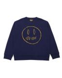 DREW ICON Smiling Sunflower Print Justin Bieber Trendy Unisex Casual Loose Hoodie Sweatshirt
