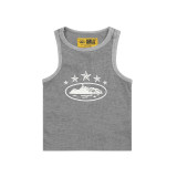 Corteiz Alcatraz American Fashion High Street Basic Printed Vest Street Sports Casual Unisex Top