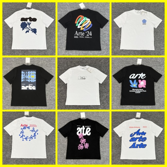 25 Summer T-Shirt New Student Top Blue Rose Print T-Shirt Unisex Casual Loose Short Sleeve