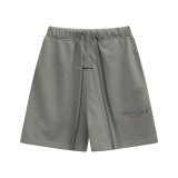FOG ICON European and American fashion brand 24SS silicone letter logo casual shorts summer loose-fitting shorts for men and women