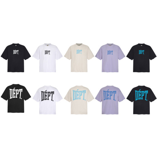 GALLERY DEPT TIDE trendy brand classic letter slogan LOGO gradient print short-sleeve T-shirt unisex