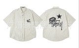 Classic basic summer new street sports casual jersey with letter print, simple and versatile for commuting, unisex short sleeve.