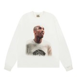 Saint Michael European and American trendy street rock vintage washed distressed digital print long-sleeve T-shirt for men